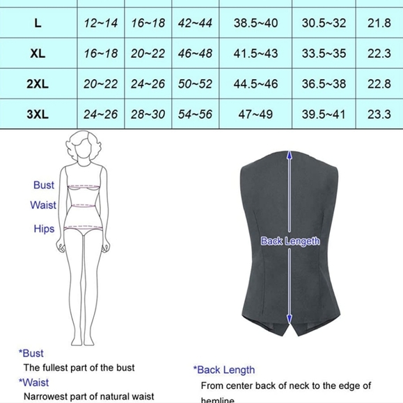 NWT Women's Black Vest - Picture 3 of 7